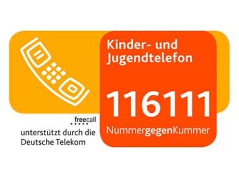 Kinder- und Jugendtelefon Logo: Kinder- und Jugendtelefon